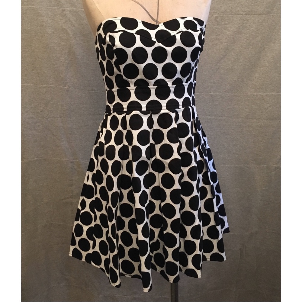 Ixia polka dot dress